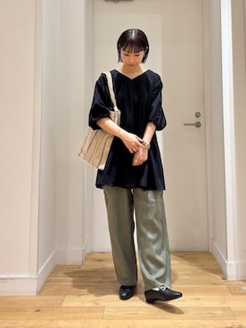 yokoo さん（骨格ウェーブ・レディース・156cm・30代）の秋コーディネート