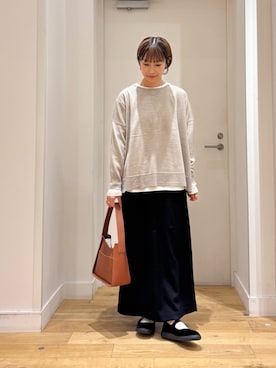 「アイテム（ハンドバッグ）」を使った、yokoo さん（レディース・156cm・30代）の秋コーディネート