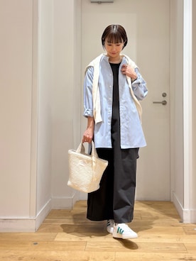 「アイテム（ワンピース/ドレス）」を使った、yokoo さん（レディース・156cm）の春コーディネート