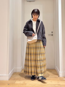 「骨格ウェーブ」｜yokoo さん（レディース・156cm・30代）の秋コーディネート