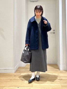 「MoonStar（ムーンスター）のアイテム」を使った、yokoo さん（レディース・156cm）の秋コーディネート