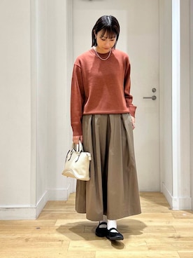 「MoonStar（ムーンスター）のアイテム」を使った、yokoo さん（レディース・156cm）の秋コーディネート