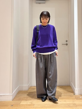「アイテム（その他雑貨）」を使った、yokoo さん（レディース・156cm）の秋コーディネート