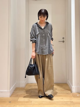 「アイテム（パンプス）」を使った、yokoo さん（レディース・156cm・30代）の夏コーディネート
