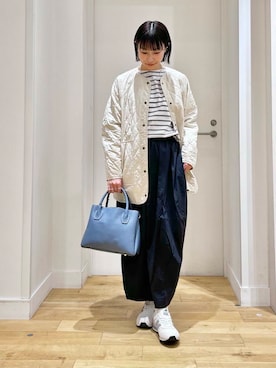 「newarrival」｜「アイテム（ダウンジャケット/コート）」を使った、imari さん（レディース・156cm）の冬コーディネート