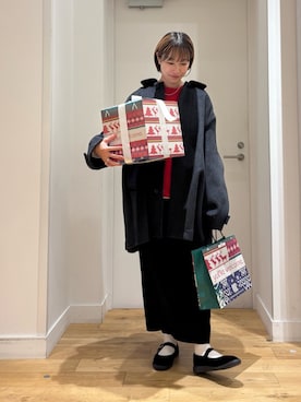 「アイテム（その他シューズ）」を使った、yokoo さん（レディース・156cm）の秋コーディネート