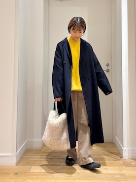 「アイテム（テーラードジャケット）」を使った、yokoo さん（レディース・156cm・30代）の秋コーディネート