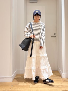 「骨格ウェーブ」｜yokoo さん（レディース・156cm・30代）の秋コーディネート