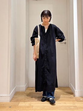 「アイテム（ワンピース/ドレス）」を使った、yokoo さん（レディース・156cm・30代）の秋コーディネート