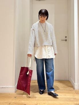 「アイテム（パンプス）」を使った、yokoo さん（レディース・156cm・30代）の夏コーディネート