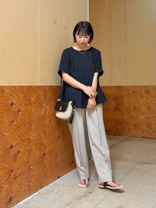 パンツ sure セール】『UR TECH DRYLUXE』センタープレスストレートパンツ