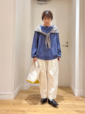 「アイテム（パンプス）」を使った、yokoo さん（レディース・156cm）の秋コーディネート