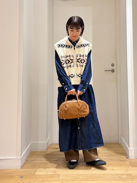 yokoo さん（レディース・156cm）の秋コーディネート