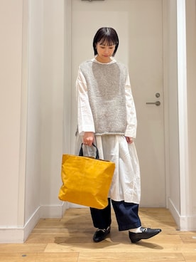 「アイテム（パンプス）」を使った、yokoo さん（レディース・156cm）の秋コーディネート