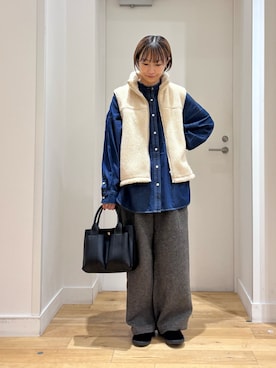 「アイテム（その他シューズ）」を使った、yokoo さん（レディース・156cm）の秋コーディネート