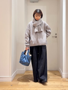 「URBAN RESEARCH DOORS WOMENS」｜「アイテム（ブーツ）」を使った、yokoo さん（レディース・156cm）の冬コーディネート