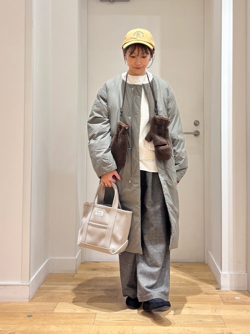 DOORS ららぽーと柏の葉yokoo さんのその他アウター「FORK&SPOON SORONAノーカラーコート(FORK&SPOON|フォークアンドスプーン)」を使ったコーディネート