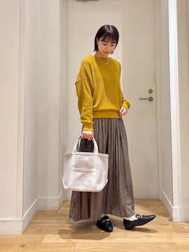 「骨格ウェーブ」｜yokoo さん（レディース・156cm・30代）の秋コーディネート