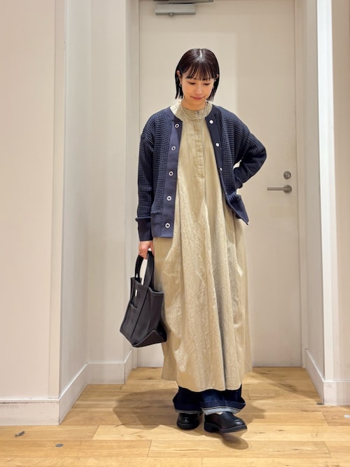 apricot life タックワンピース ドライコットンタックワンピース(FREE MOC): ワンピース｜URBAN