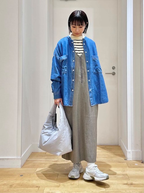 FORK&SPOON　2WAYジップジャンパースカート