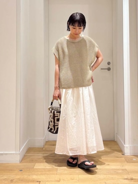 「OOFOS（ウーフォス）のアイテム」を使った、imari さん（レディース・156cm）の夏コーディネート
