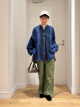 「URBAN RESEARCH DOORS(アーバンリサーチドアーズ)のアイテム(バッグ)」を使った、yokoo さん(レディース・156cm)の秋コーディネート