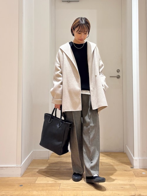 ウールリバーミドルガウンコート（その他アウター）｜URBAN