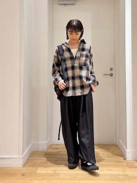 「アイテム（雑貨/ホビー）」を使った、yokoo さん（レディース・156cm・30代）の秋コーディネート