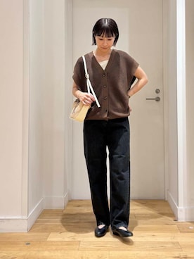 「MARCO BIANCHINI（マルコビアンチーニ）のアイテム」を使った、yokoo さん（レディース・156cm）の夏コーディネート