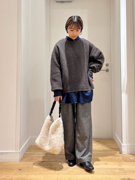 「アイテム（パンプス）」を使った、yokoo さん（レディース・156cm）の秋コーディネート