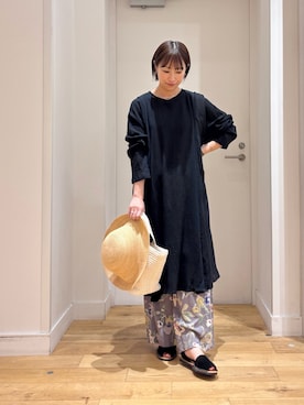 「かぐれ（カグレ）のアイテム」を使った、yokoo さん（レディース・156cm）の春コーディネート