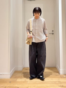 「アイテム（シャツ/ブラウス）」を使った、yokoo さん（レディース・156cm・30代）の夏コーディネート