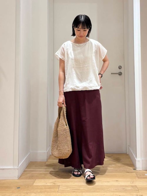 コマ編みペーパートートバッグ