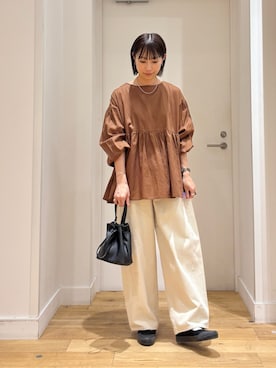 「骨格ウェーブ」｜yokoo さん（レディース・156cm・30代）の秋コーディネート