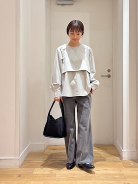 「アイテム（パンプス）」を使った、yokoo さん（レディース・156cm）の秋コーディネート