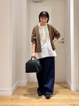 「骨格ウェーブ」｜yokoo さん（レディース・156cm・30代）の秋コーディネート