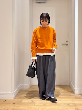 「骨格ウェーブ」｜yokoo さん（レディース・156cm・30代）の秋コーディネート