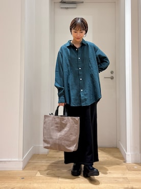 「アイテム（ブーツ）」を使った、yokoo さん（レディース・156cm・30代）の秋コーディネート