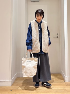 「骨格ウェーブ」｜yokoo さん（レディース・156cm・30代）の秋コーディネート