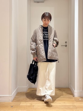 「URBAN RESEARCH DOORS(アーバンリサーチドアーズ)のアイテム(スカート)」を使った、yokoo さん(レディース・156cm)の秋コーディネート