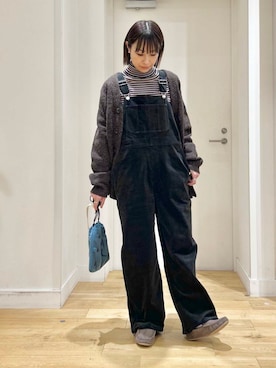 「doors」｜「アイテム（スリッポン）」を使った、yokoo さん（レディース・156cm）の冬コーディネート