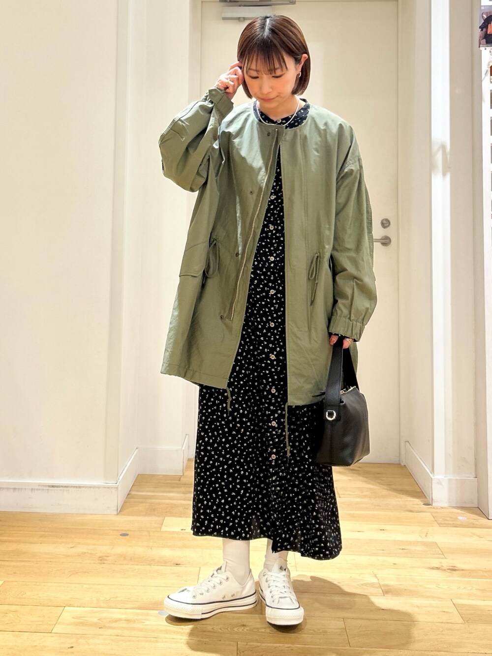 新品　URBAN RESEARCHDOORS 3WAYノーカラーモッズコート URBAN RESEARCH DOORS コート モッズコート ノーカラーモッズ