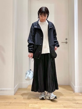 「Foxfire（フォックスファイヤー）のアイテム」を使った、yokoo さん（レディース・156cm）の冬コーディネート