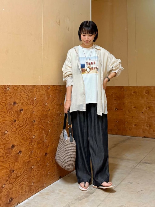 れんこん様 2点おまとめ 美品 アーバンリサーチ Tシャツ セール】フォトプリント半袖Tシャツ（Tシャツ/カットソー