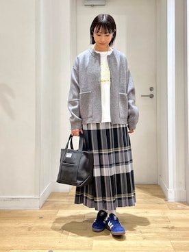 「ORCIVAL（オーシバル）のアイテム」を使った、yokoo さん（レディース・156cm）の秋コーディネート