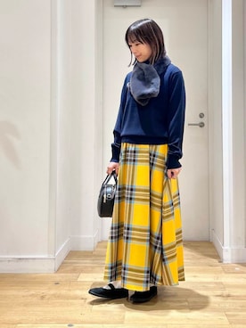 O'NEIL of DUBLINのスカート（オレンジ系）を使った人気ファッション