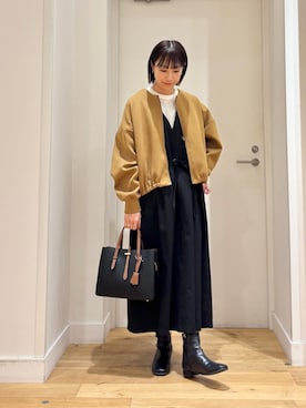 「骨格ウェーブ」｜yokoo さん（レディース・156cm・30代）の秋コーディネート