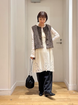 yokoo さん（レディース・156cm）の秋コーディネート