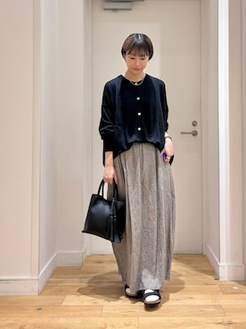 「RODE SKO（ロデスコ）のアイテム」を使った、yokoo さん（レディース・156cm）の夏コーディネート