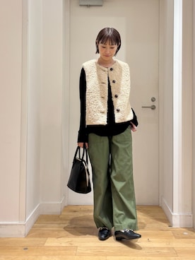 「URBAN RESEARCH DOORS(アーバンリサーチドアーズ)のアイテム(ハンドバッグ)」を使った、yokoo さん(レディース・156cm)の秋コーディネート